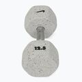 Manubrio gommato Nike Strength Grind Hex Dumbbell 12,5 kg wolf grey 2