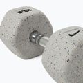 Manubrio gommato Nike Strength Grind Hex Dumbbell 12,5 kg wolf grey 4