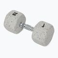 Manubrio gommato Nike Strength Grind Hex Dumbbell 15 kg wolf grey