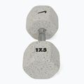 Manubrio gommato Nike Strength Grind Hex Dumbbell 17,5 kg wolf grey 2