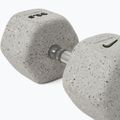 Manubrio gommato Nike Strength Grind Hex Dumbbell 22,5 kg wolf grey 4