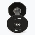 Manubri Nike Strength Pro Urethane Dumbbell 2 x 1 kg black/white 2