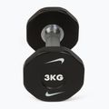 Manubri Nike Strength Pro Urethane Dumbbell 2 x 3 kg black/white 2