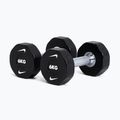 Manubri Nike Strength Pro Urethane Dumbbell 2 x 6 kg black/white