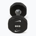 Manubri Nike Strength Pro Urethane Dumbbell 2 x 8 kg black/white 2