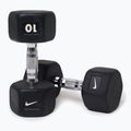 Manubri Nike Strength Hex Dumbbell 2 x 10 kg black/white