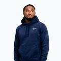 Felpa da uomo Nike Strength S&C Hoodie navy/white 4