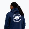 Felpa da uomo Nike Strength S&C Hoodie navy/white 5