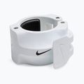 Morsetti per bilanciere Nike Strength Barbell Collars 2 pcs. white/black 8