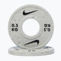 Carico Nike Strength Grind Change Plates 2 x 0,5 kg wolf grey