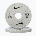 Carico Nike Strength Grind Change Plates 2 x 2 kg wolf grey