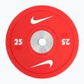 Carico paraurti Nike Strength Pro Urethane Bumper Plates 25 kg red/white 2