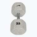 Manubrio gommato Nike Strength Grind Dumbbell 25 kg wolf grey 2