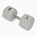 Manubrio gommato Nike Strength Grind Dumbbell 27,5 kg wolf grey