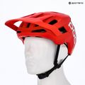 Casco da bici POC Kortal Race MIPS prismane rosso opaco/nero uranio opaco 6