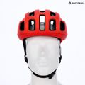 Casco da bici POC Ventral Air MIPS prismane rosso opaco 6
