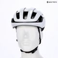 Casco da bici POC Omne Beacon MIPS bianco idrogeno/arancio fluorescente opaco 6