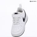 Scarpe per bambini Nike Court Borough Low Recraft white/black 16