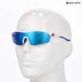 Occhiali da sole per bambini Under Armour 7001/S S3 bianco opaco/blu multistrato oleofobico 10