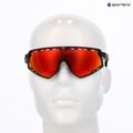 Occhiali da sole Rudy Project Defender nero opaco/arancio oliva/arancio multilaser 8