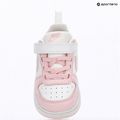Scarpe per bambini Nike Court Borough Low Recraft white/pink foam 8