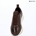Scarpe da donna Calvin Klein HW0HW03118 Retro Runner Sock PANL Leather Neo bordeaux 9