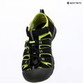 Sandali per bambini KEEN Newport H2 black/lime green 7