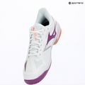 Scarpe da tennis donna Mizuno Wave Exceed Court AC white/dahlia/lava orange 9
