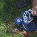 Doccia da campeggio Naturehike NH17L101-D blue 5