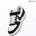 Scarpe per bambini Nike Court Borough Low Recraft white/black 8