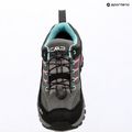 Scarponcini da trekking per bambini CMP Rigel 2.0 Low Waterproof grey/acquarius/pink fluo 3