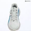 Scarpe da corsa uomo Nike Downshifter 14 off white/light current blue/black 6