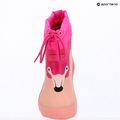 Stivali per bambini Viking Footwear Alv Barefoot Paw Print rosa chiaro/magenta 17