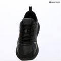 Scarpe da uomo Tommy Jeans Runn Leather triple black 9
