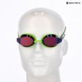 Occhialini da nuoto TYR Blackops 140 Ev Racing Mirrored bright green/black 6
