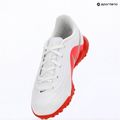 Scarpe da calcio bambino Nike Jr. Tiempo Maestro Club White/Bright Crimson/Blur 15