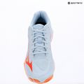 Scarpe da pallavolo donna Mizuno Wave Lightning Pro blue finch/lava orange/flamingo coral 15