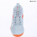 Scarpe da pallavolo donna Mizuno Wave Momentum Pro Mid blue finch/lava orange/flamingo coral 15