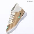 Scarpe da calcio bambino Nike Jr. Mercurial Superfly 11 Club "Kylian Mbappé" metallic gold/green glow 15