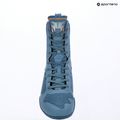 Scarpe da boxe Venum Elite Neo Boxing steel blue/orange 14