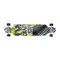 Meccanica Crossy longboard 40 x 9 nero/verde