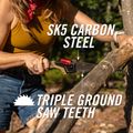 Seghetto Gerber Bushcraft Saw coyote brown 8