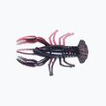 Relax Crawfish 2 Esca in gomma laminata 4 pezzi blac/red glitter/super red