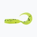 Relax Twister VR1 Standard 8 pezzi chartreuse/nero glitter gomma esca