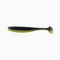 Esca in gomma Relax Bass 2,5 Laminato 4 pezzi nero/giallo