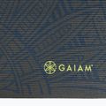 Tappetino da yoga Gaiam Premium Sundial Layers 6 mm black/navy/yellow 4