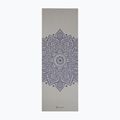 Tappetino da yoga Gaiam Sustained Yoga grey sundial flower
