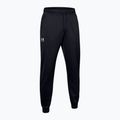 Pantaloni Under Armour Sportstyle Tricot Jogger nero/bianco da uomo 8