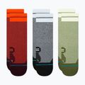 Calzini da corsa Stance Speedy Light Crew 3 Pack multicolore 7