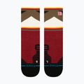 Calzini da corsa Stance Jimmy Chin Mid Wool Crew rosso 2